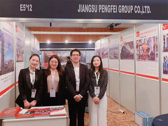 Pengfei group appeared in the 24th Arab international cement Exhibition (AICCE 24) to help the global cement industry better