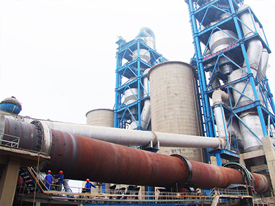 Rotary kiln production line project