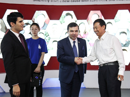 Tajikistan ambassador of China to visit Pengfei